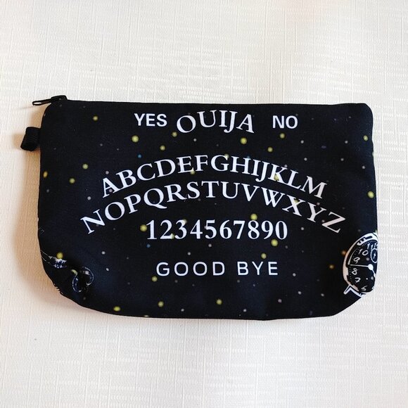 Ouija Board  Pouch Purse Halloween cosmetic case Mysterious - Picture 1 of 3